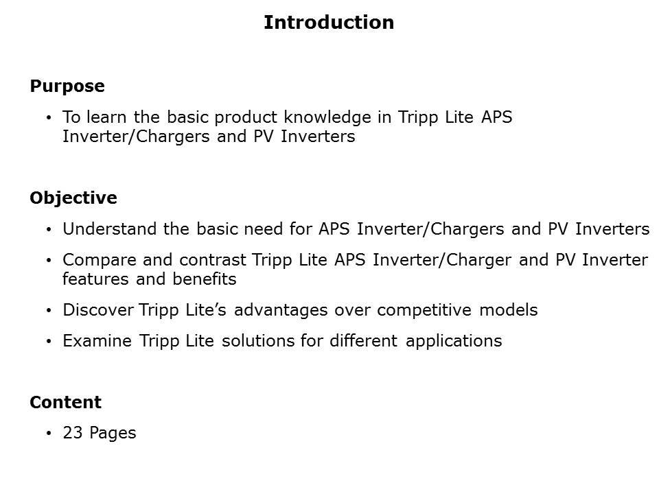 PowerVerter APS Inverter Chargers Slide 1
