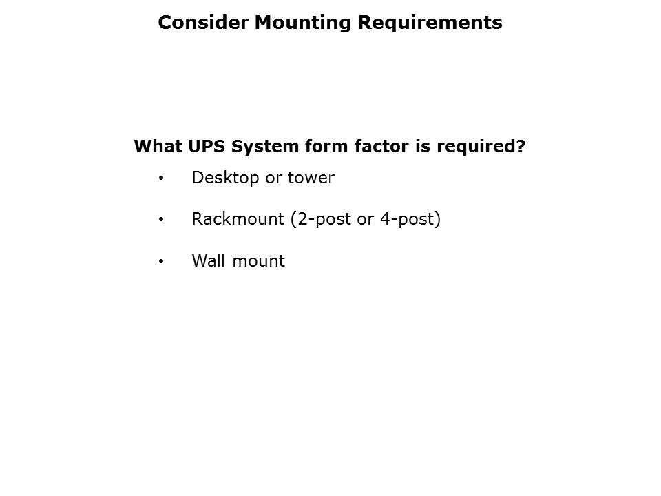 How to Select a UPS System Slide 14