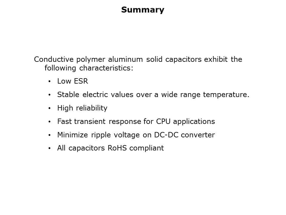 PX PS Conductive Polymer Capacitors Slide 19