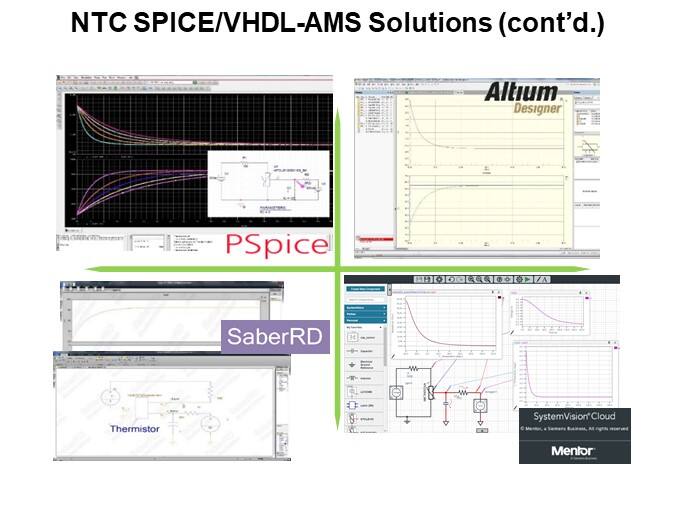 NTC SPICE/VHDL-AMS Solutions (cont’d.)