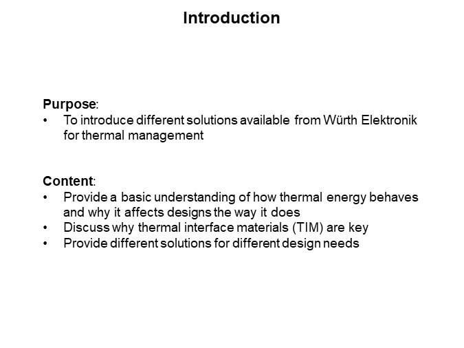 Image of Würth Elektronik Thermal Interface Materials - Introduction