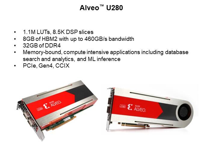 Image of Xilinx Alveo™ Accelerator Cards - U280