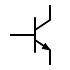 Image of NPN Transistor schematic symbol