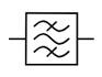 Image of Bandpass Filter schematic symbol