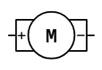 直流电机原理图符号图片