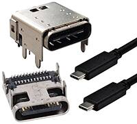 Adam Tech 的高速 USB4™ 连接器/电缆图片