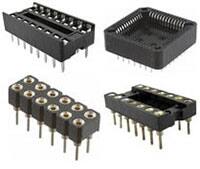 Adam Tech 的 IC 插座和 PLCC（塑料引线芯片载体）插座图片