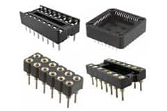 Image of Adam Tech's IC Sockets and PLCC (Plastic Leaded Chip Carrier) Sockets