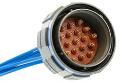 Image of Amphenol SV Microwave's SOSA™ Aligned D38999 Coaxial Contacts