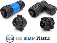 Amphenol Sine Systems ecomate® 塑料系列圆形连接器的图片