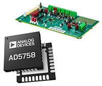 具有 HART 连接功能的 Analog Devices AD5758 单通道 DAC 的图片