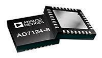 Analog Devices 的 AD7124-8 集成 ADC 的图片