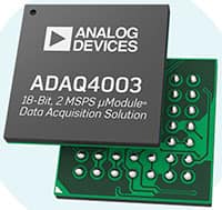 Analog Devices ADAQ4003 18 位 2 MSPS 图片Module® 数据采集解决方案