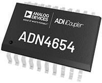 Image of Analog Devices' ADN4654/5 Dual-Channel Low-Voltage Differential Signaling (LVDS) Gigabit Isolators