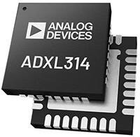 Image of Analog Devices' ADXL314 ±200 g Range 3-Axis Digital Accelerometer
