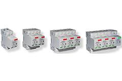 Image of Bourns Inc.'s 1260 Series AC Hybrid DIN-Rail Surge Protective Devices (SPDs)