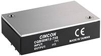 Cincon CQB50W12 系列：30 W 至 50 W 12:1 输入式隔离 DC/DC 转换器的图片