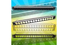 Image of CLIFF Electronics’ 1U and 2U Rack Panels