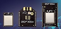 Digi 的 Digi XBee3® ZigBee 3.0 的图片，现已推出蓝牙低功耗 (BLE) 功能