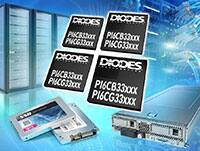 Diodes PI6CG3320xx/PI6CG3340xx/PI6CG3380xx PCIe 时钟发生器的图片