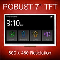 Displaytech 分辨率为 800 x 480 的全彩色 7" TFT LCD 图片