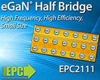 EPC 的 EPC2111 30 V eGaN® 晶体管半桥的图片