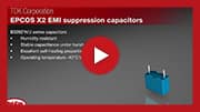 EPCOS X2 EMI 抑制电容器