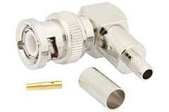 FMCN1372 BNC Male Right-Angle Coaxial Connector - Fairview Microwave