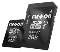 Flexxon WORM SD 卡和 microSD 卡图片