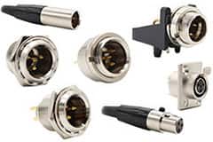 Image of Io Audio Technologies’ Mini XLR Connectors