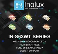 Inolux 的 IN-S63WT(x) 系列 LED 指示灯图片