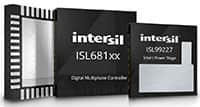Renesas 的 ISL681xxx 数字多相控制器和 ISL99227 智能功率级图片