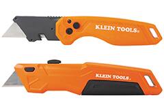 Image of Klein Tools' 2-Piece Folding and Slide-Out Utility Knife Set