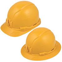 Klein Tools 黄色非通风安全帽图片