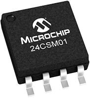 Microchip 24CSM01 1 Mbit 3.4MHz I2C 串行 EEPROM 的图片