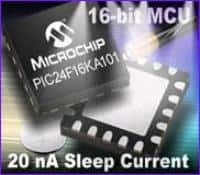 Image of Microchip Technology's Extreme Low Power (XLP) Microcontrollers
