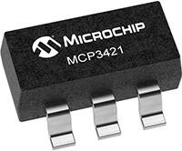Microchip 的 MCP3421 模数转换器图片