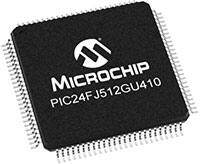 Microchip Technology 的 PIC24FJ GU4/GL4 高容量存储器低功耗 MCU 系列图片