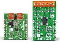 Mikroelektronika ADC2 和 ADC3 Click Board 图片