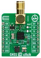 Mikroelektronika 的 MIKROE-5995 GNSS 14 Click Board™ 图片