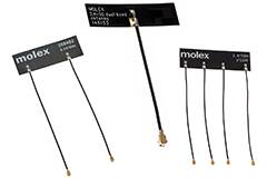 Image of Molex's Automotive-Grade Wi-Fi6E, UWB, and Cellular Monopole Low-Profile Antennas