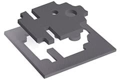 Image of Parker Chomerics' THERM-A-GAP PAD 80 Thermally Conductive Gap Filler Pads