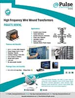 Pulse Electronics, a YAGEO Company Wirewound Transformer Flyer 的图片