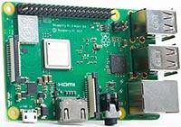 Image of Raspberry Pi's 3 Model B+
