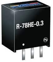 RECOM Power 的 R-78HE-0.3 系列开关稳压器图片