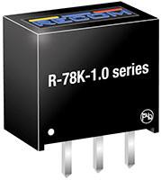 RECOM Power R-78K-1.0 系列 SIP3 单输出开关稳压器的图片