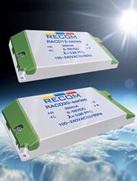 Recom Power 的 RACD LightLine 系列 LED 驱动器图片