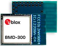 用于 Bluetooth® 5 LE 的 u-blox BMD-300 系列模块图片