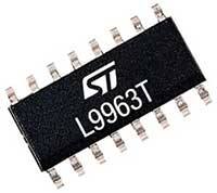 STMicroelectronics L9963T 汽车 SPI 对隔离式 SPI 收发器的图片