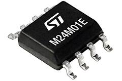 M24M01E-F 1-Mbit I2C EEPROM in S08N Package - STMicroelectronics